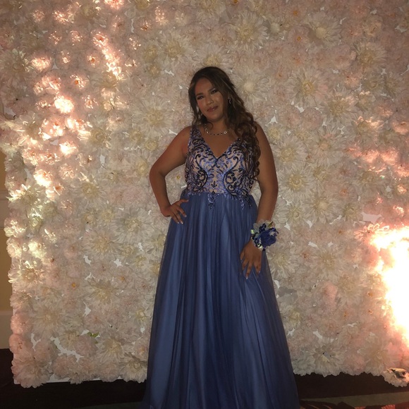 GB Prom Blue Dress Size 11